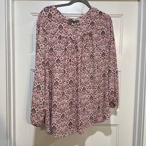 *Loft Plus Floral Blouse
